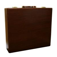 Maletín Attaché Marrón